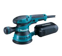 Makita Lijadora eléctrica BO5041 Rotorbital 125 mm 300 W con cable Negro