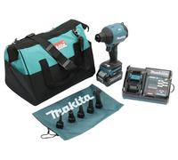 Makita Soplador de hoja AS001GA102 40 V 720 km/h 2,0 Ah 1 batería + cargador Azul