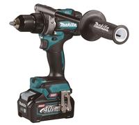 Makita - Atornillador 40V, 2x batería 4,0 Ah, cargador DF001GM201