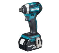 Makita Baterías y cargador DTD154RTJ en embalaje MAKPAC 1 pieza