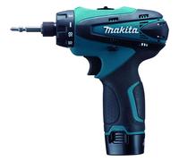 Makita - Atornillador de percusión 10,8V, 2 baterías Li-Ion 1,3 Ah, cargador incluido DF030DWE