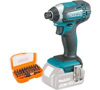 MAKITA - Atornillador Impacto MAKITA DTD152Z 18V 165Nm + Juego Puntas + Adaptador