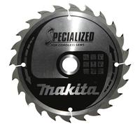 Makita B-32904 Hoja de sierra circular Specialized TCT 165x20mm 24T Madera