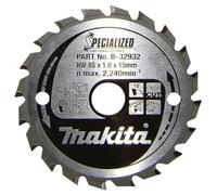 Makita b-32932 - hoja de sierra especializada 85 x 15 x 20z