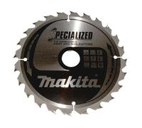 MAKITA - B-33118 Disco sierra circular , Specialized TCT, 190 x 30 mm, 24 D MAKITA