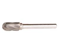Makita B-52776 Fresa Esférica 10x20 mm Ø6 mm (3/8x3/4" Ø1/2") Dientes Aluminio