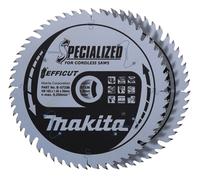 Makita b-57336-2 - juego de hojas de sierra circular (165 x 20 x 1,45