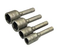 MAKITA - B-57554 Set llaves de vaso magnéticas 8 / 10 / 12 / 13 x 48 mm MAKITA