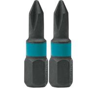 Makita b-63650, broca de tornillo pozidriv pz 3, set de 2 piezas, 25 m