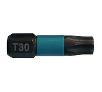 MAKITA - B-63694 Punta Impact Black, T30, 25 mm, 2 pcs MAKITA