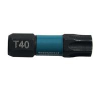 MAKITA - B-63703 Punta Impact Black, T40, 25 mm, 2 pcs MAKITA