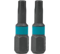 Makita b-63703, set de puntas de destornillador torx t40, 2 piezas, 25