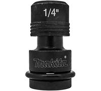 Makita b-68448 b-68448-adaptador de 1/2' a 1/4' hex, negro