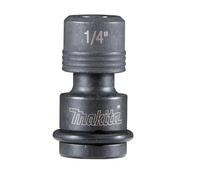 Makita B-68448 B-68448-Adaptador de 1/2" a 1/4" Hex, Negro