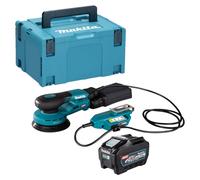 Makita BO 001 CGT101 Lijadora rotorbital sin cable 40 V máx. 125 mm 5,0 mm carrera Sin escobillas + 1x batería recargable 5,0 Ah + Makpac - sin cargador