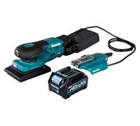 Makita BO 005 CGD1 Lijadora orbital sin cable 40 V máx. 80 x 130 mm 3,0 mm carrera Sin escobillas + 1x batería recargable 2,5 Ah - sin cargador