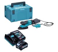 Makita BO 006 CGD101 Lijadora delta a batería 40 V máx. 100 x 150 mm 3,0 mm de carrera sin escobillas + 1 batería de 2,5 Ah + cargador + Makpac