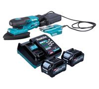 Makita BO 006 CGD201 Lijadora delta a batería 40 V máx. 100 x 150 mm 3,0 mm de carrera sin escobillas + 2x batería 2,5 Ah + cargador