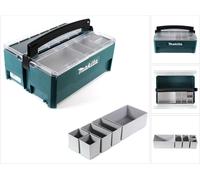 Makita caja de almacenamiento para Makpac + Makita caja de inserción ( P-84137 + P-84171 )