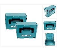 Makita Makpac Talla 2 caja de transporte Juego de 2