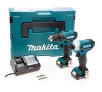 Makita CLX224AJ Paquete Doble 12V 2 x 2.0Ah MAKCLX224AJ