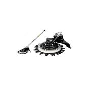 Makita Cuchilla de corte de doble hoja 191M56-3 para cortaborde y desbrozadora, accesorio resistente para mantenimiento de jardines, precisión óptima, alto rendimiento, color negro.