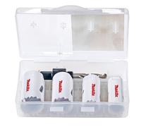 Makita d-33641 - kit de sierras de corona 22 25 29 32 mm + adaptador +