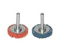 MAKITA D-45624 D-45624-Cepillo de Nylon Oblicuo de 50mm vastago 6mm Grano 240 Espesor 0.7 mm, Negro