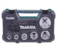 Makita kit de sierra de corona d-47117 (6 piezas), herramienta profesi