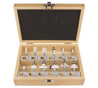 MAKITA - D-53556 Router estuche de puntas, 12 pcs MAKITA