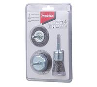 Makita d-66070 - juego de 3 cepillos de alambre para eliminar el óxid