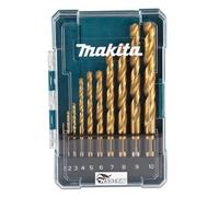 Makita Juego de brocas D-72849 HSS para estaño 10 piezas
