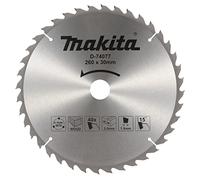 Makita D-74077 Hoja de sierra TCT 260 x 30 x 40T