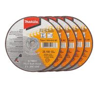 Makita Rueda de corte D-74821-5 3'' para acero/inoxidable – Paquete 5 – DMC300Z/DMC300RT