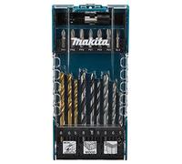 Makita D-74887 Juego de brocas y brocas de 17 piezas