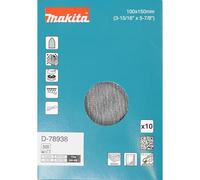 Makita D-78938 - Abrasivo de malla triangular (100 x 150 mm, grano A320)