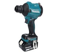 Makita Soplador de polvo DAS180RT - Sin escobillas (18 V), incluye batería 5 Ah y cargador