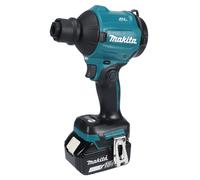 Makita Soplador de polvo DAS180RT - Sin escobillas (18 V), incluye batería 5 Ah y cargador