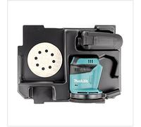 Makita DBO 180 ZE - Lijadora orbital con batería (18 V, 125 mm)