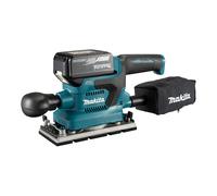 Makita DBO382Z Lijadora de acabado sin escobillas de iones de litio de 18 V, baterías y cargador no incluidos