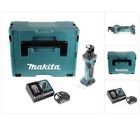 Makita DCO 180 RG1J Cortadora rotativa sin cable 18 V 30.000 rpm + 1x batería recargable 6,0 Ah + cargador + Makpac