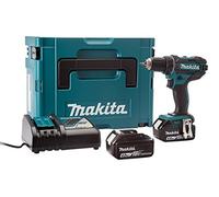 Makita DDF482RMJ Taladro Combinado 2x18V 4Ah Li-ion + maletin Makpac