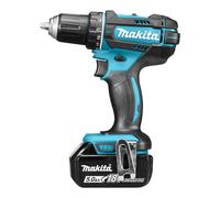 Makita DDF482RTJ Atornillador a batería 18V con 2 baterías BL1850B