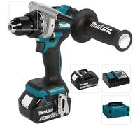 Makita Taladro atornillador DDF492RTJ LXT 18 V con 2 baterías