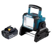 Makita DEADML 811 T1 Proyector inalámbrico para la construcción 14,4 / 18 V 3000 lm LED + 1x batería recargable 5,0 Ah - sin cargador