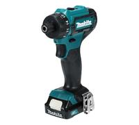 Makita Taladro Atornillador DF332DZ 12Vmax CXT BL 10 mm 10.8V Negro/Azul sin baterías ni cargador