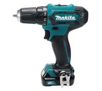 Makita DF333DZ - Taladro Atornillador 12V con 30 Nm y 0 - 1.700 Min-¹ BATERÍA/CARGADOR NO INCLUIDOS