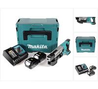 Makita DFR 550 RTJ Atornillador autoalimentado a batería 18V en Makpac 3 + 2x Batería BL1850 5,0 Ah + Cargador DC 18 RC