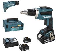 Makita Destornillador eléctrico y llave de impacto DFS452TJX2 – 4000 rp