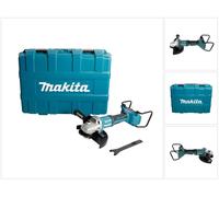 Makita DGA 900 ZKX2 Amoladora a batería 18Vx2 / 230 mm en maletín de transporte - Sin batería, sin cargador incluidos